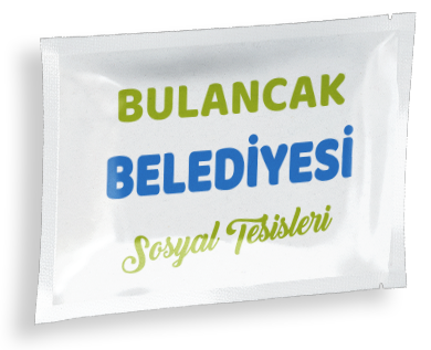 7x7 cm Baskılı Islak Mendil / Bulancak Belediyesi