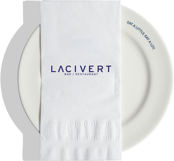 Baskılı Garson Katlı Peçete